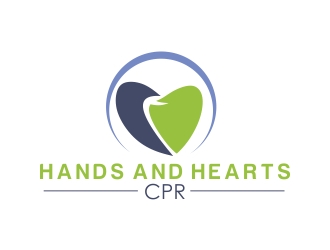 Hands and Hearts CPR logo design by mckris