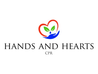 Hands and Hearts CPR logo design by jetzu