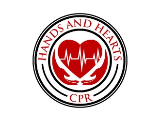 Hands and Hearts CPR logo design by daywalker