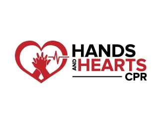 Hands and Hearts CPR logo design by jaize