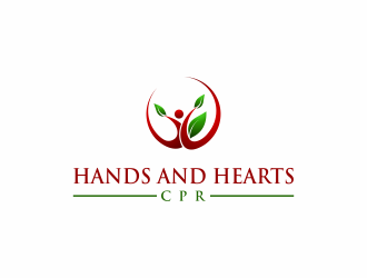 Hands and Hearts CPR logo design by menanagan