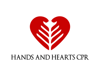 Hands and Hearts CPR logo design by JessicaLopes