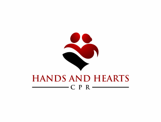 Hands and Hearts CPR logo design by menanagan
