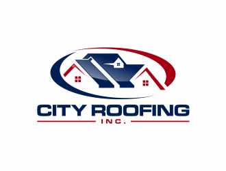 City Roofing Inc. logo design by scolessi