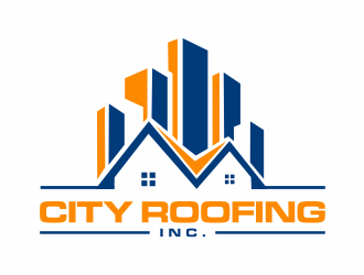 City Roofing Inc. logo design by scolessi