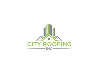 City Roofing Inc. logo design by Sheilla