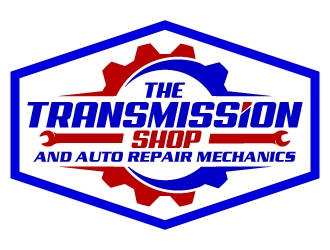 The Transmission Shop logo design by jaize