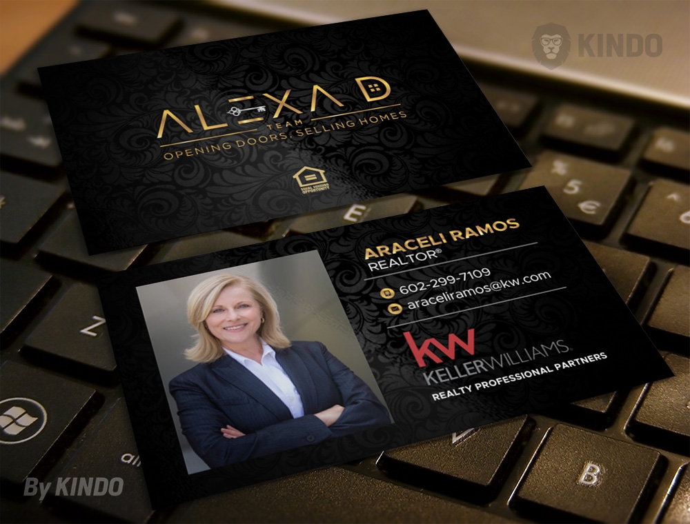 Alexa D logo design by Kindo