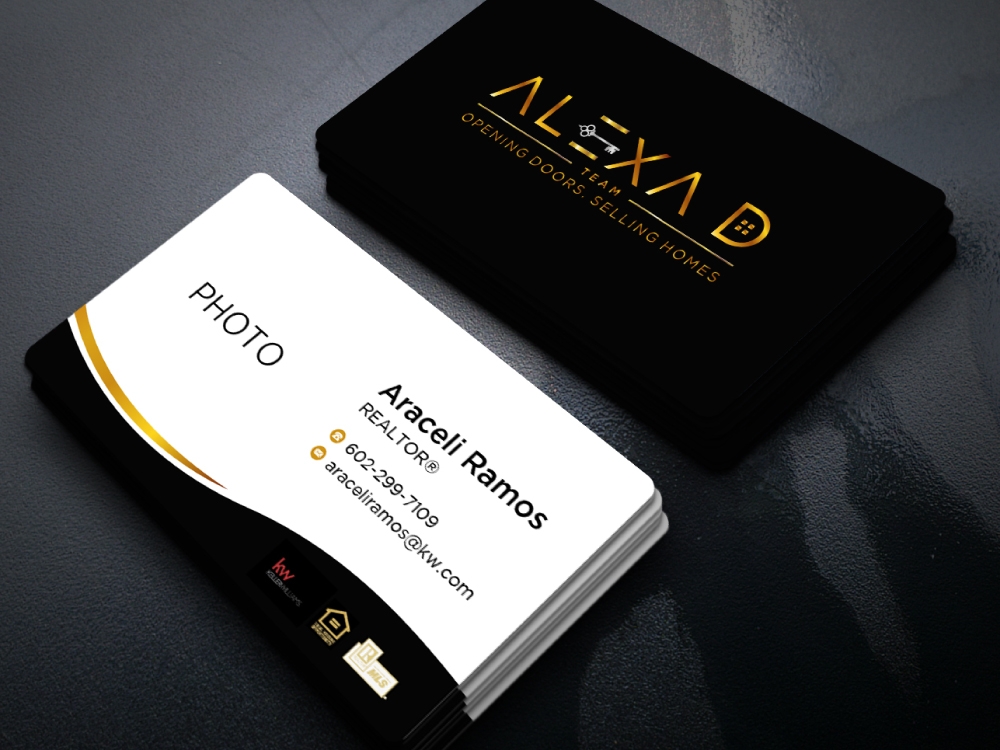 Alexa D logo design by labo