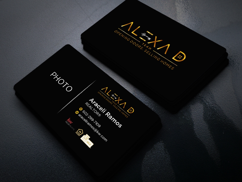 Alexa D logo design by labo