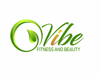 Vibe Fitness and Beauty  logo design by cgage20