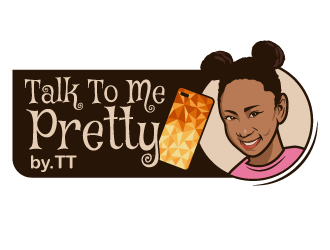 Talk To Me Pretty by.TT logo design by fries