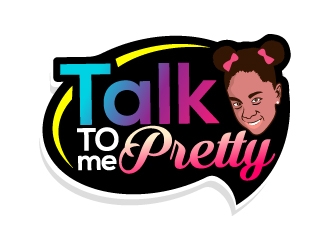 Talk To Me Pretty by.TT logo design by MUSANG