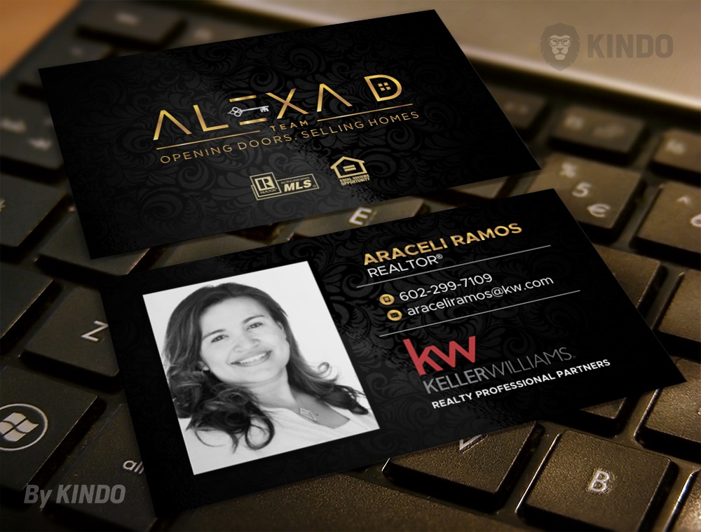 Alexa D logo design by Kindo