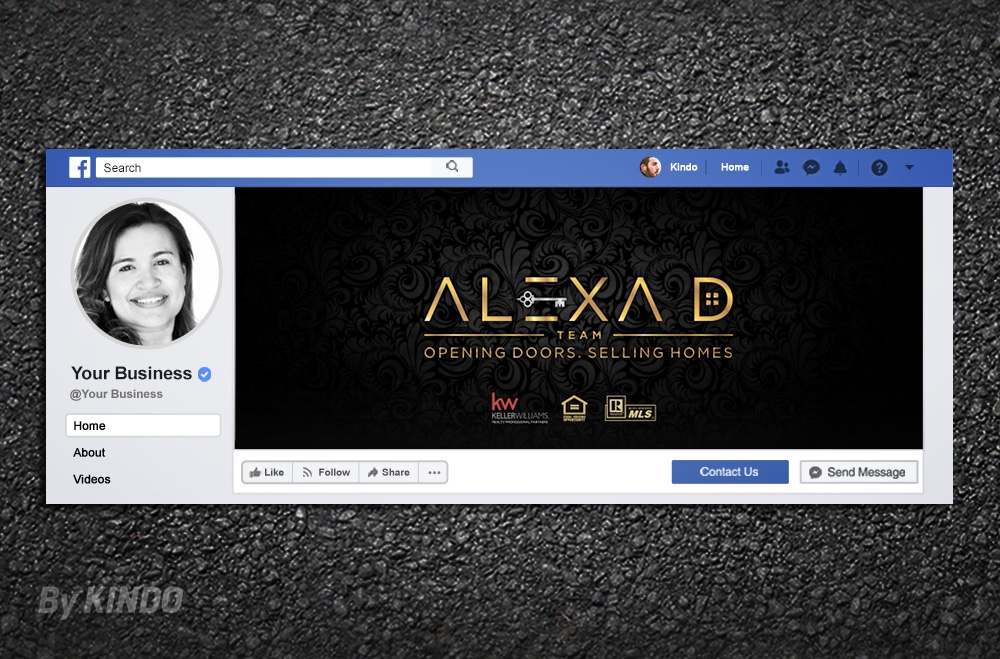 Alexa D logo design by Kindo