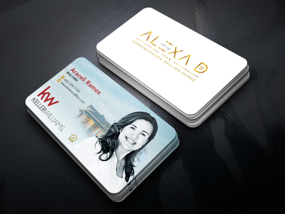 Alexa D logo design by KHAI