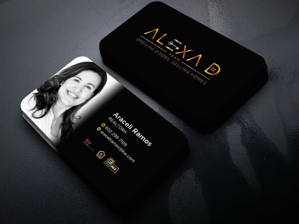 Alexa D logo design by labo