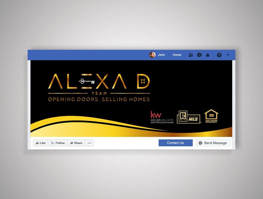 Alexa D logo design by fritsB