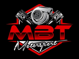 MBT Motorsport logo design by AamirKhan