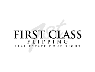 First Class Flipping logo design by ingepro