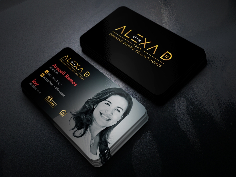 Alexa D logo design by KHAI