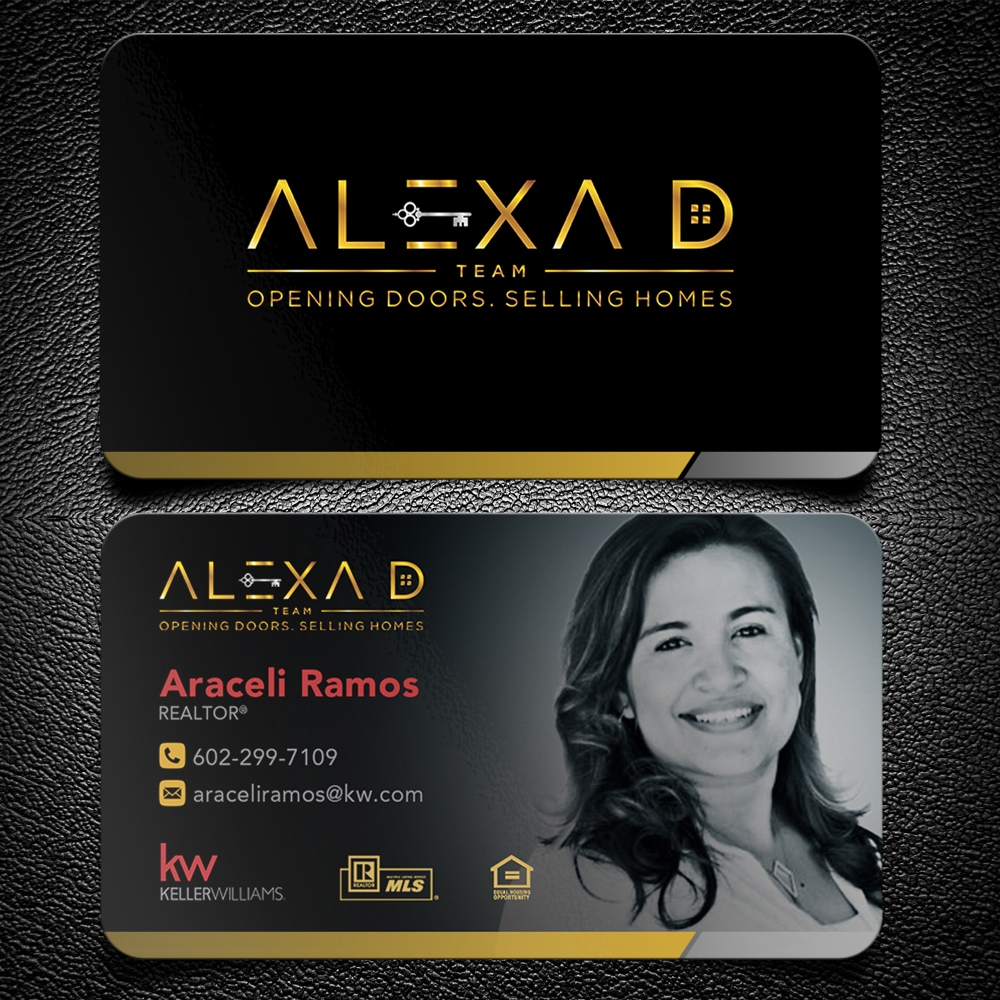 Alexa D logo design by KHAI