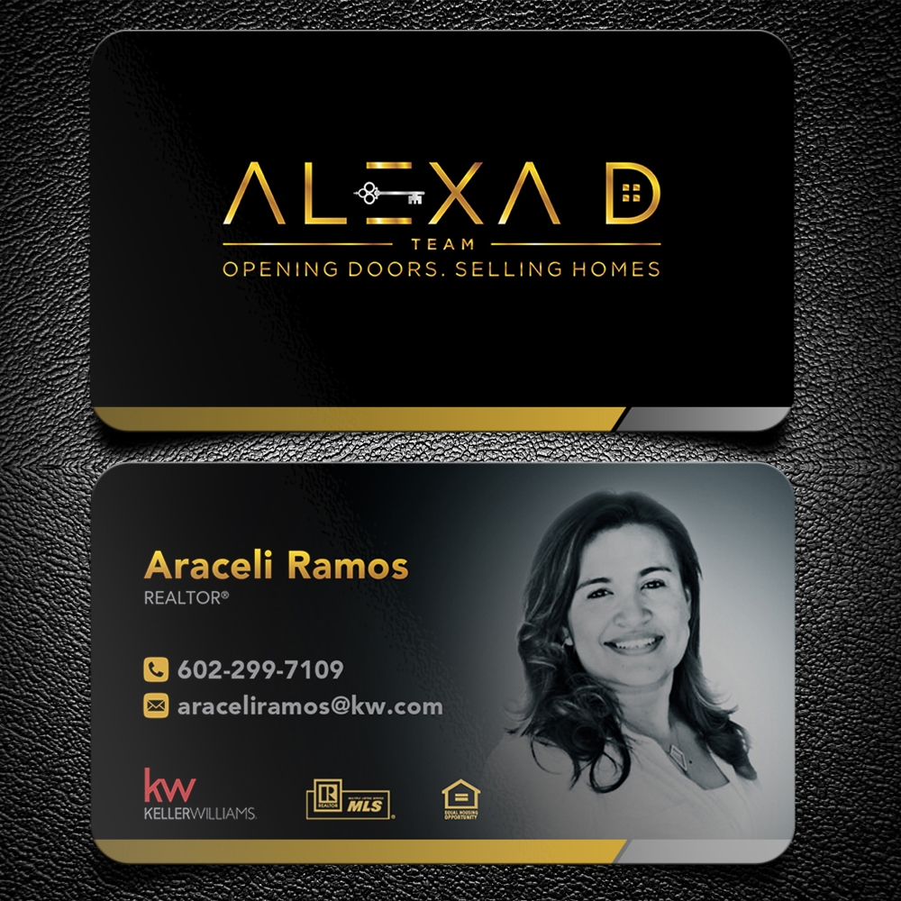 Alexa D logo design by KHAI