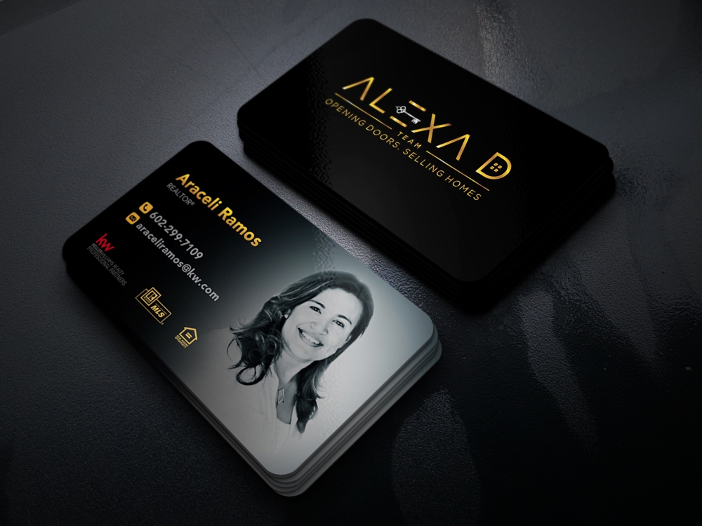 Alexa D logo design by KHAI