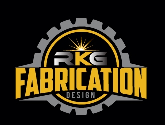 RKG Fabrication Design  logo design by AamirKhan