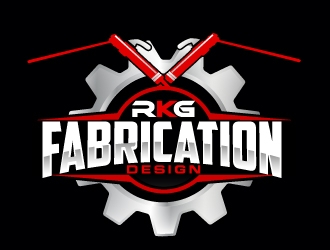 RKG Fabrication Design  logo design by AamirKhan