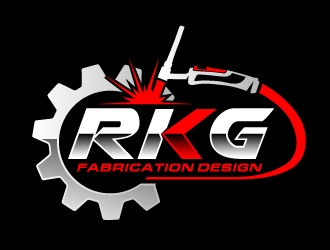 RKG Fabrication Design  logo design by AamirKhan