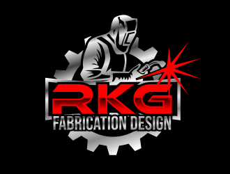 RKG Fabrication Design  logo design by serprimero