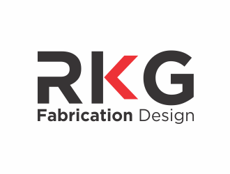 RKG Fabrication Design  logo design by santrie