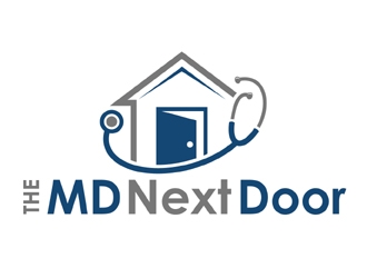 The MD Next Door logo design by MAXR