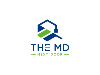 The MD Next Door logo design by N3V4