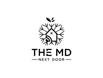 The MD Next Door logo design by N3V4