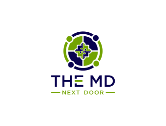 The MD Next Door logo design by N3V4