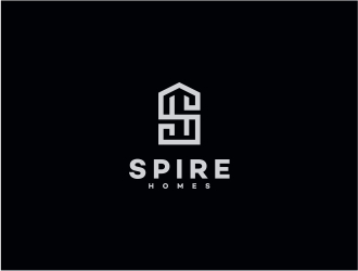 Spire Homes logo design by Alfatih05