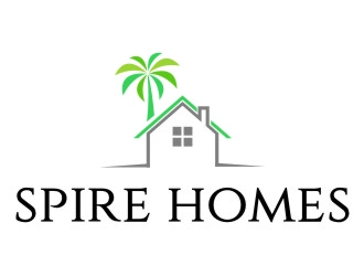 Spire Homes logo design by jetzu