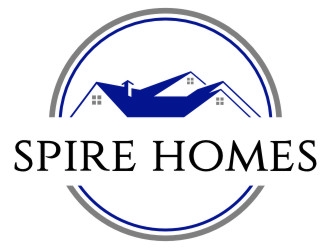 Spire Homes logo design by jetzu