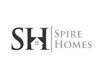 Spire Homes logo design by Inaya