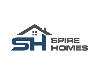 Spire Homes logo design by Inaya