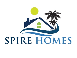 Spire Homes logo design by AamirKhan