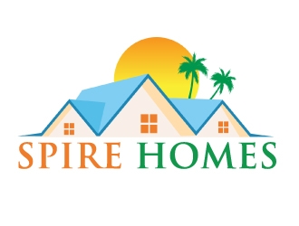 Spire Homes logo design by AamirKhan