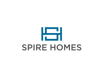 Spire Homes logo design by Inaya