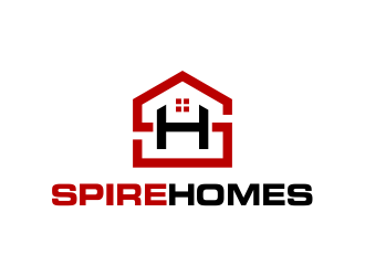 Spire Homes logo design by creator_studios