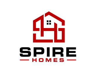 Spire Homes logo design by creator_studios