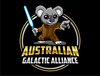 Australian Galactic Alliance  logo design by haze