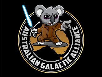 Australian Galactic Alliance  logo design by haze