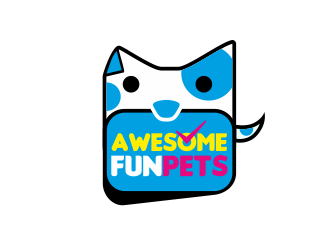 Awesome Fun Pets logo design by serprimero
